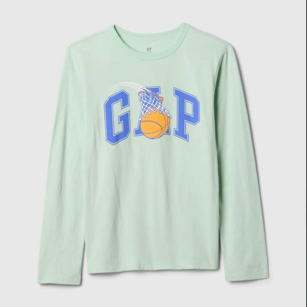 GAP Kids Boys Long Sleeve Basketball Top Size XL (12) NWT